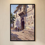 Carved Haveli Doorway