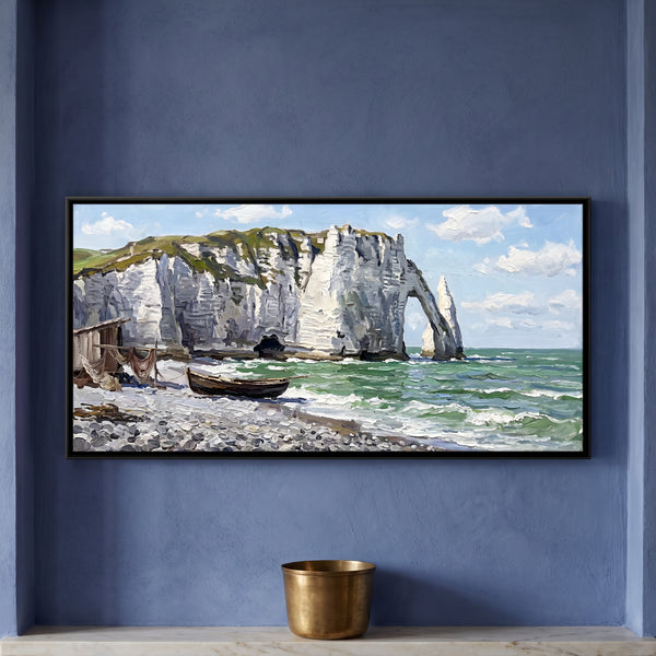 Chalk Cliffs with a Sea Arch