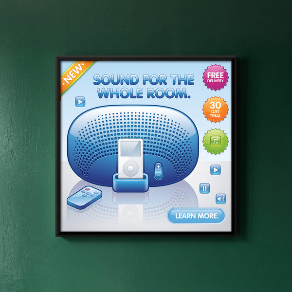 MP3 Player in a Speaker Dock