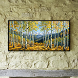 Golden Aspen Grove