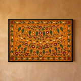 Toran with Temple Bells in Amber