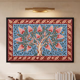 Tree of Life with Birds in Plum