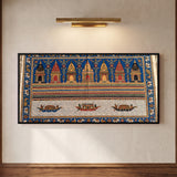 Temple Ghat with Boats