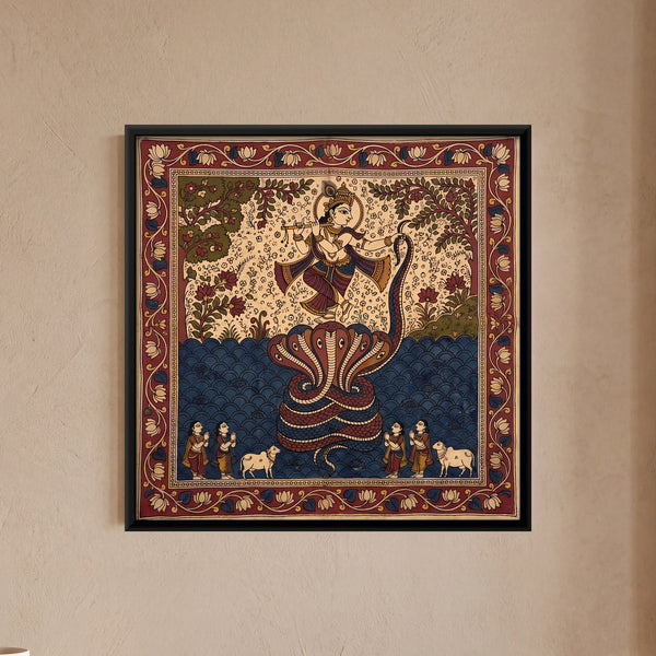 Krishna Dancing on the Serpent Kaliya