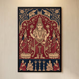 Shri Vishnu Standing with Consorts Sridevi and Bhudevi