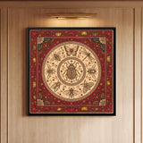 Beetle and Bees Medallion