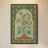 Tree of Life with Peacocks and Parrots