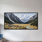 Village in a Himalayan Valley