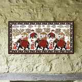 Royal Elephant Procession in Slate