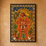 Standing Hanuman Ji with Four Devotees