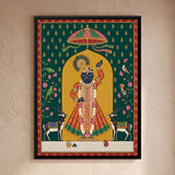 Shrinathji with Blackbuck