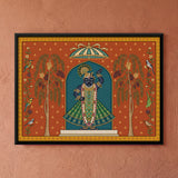 Shrinathji with Sandalwood Trees
