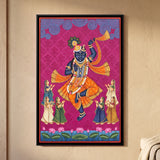 Shri Krishna Dancing with the Gopis