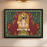 Shrinathji with a Large Offering of Mangoes
