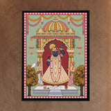 Shrinathji in a Flower Pavilion