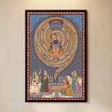 Child Shri Krishna Inside the Whirlwind Demon Trinavarta