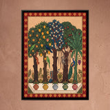 Five Fruiting Trees in Pots