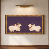 Pair of Resting Nandi Bulls