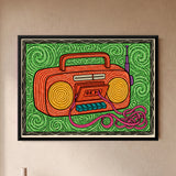 Radio Cassette Player in Jade