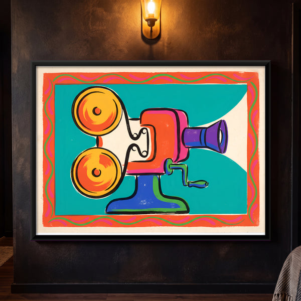 Film Projector in Sage