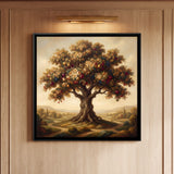 Blossoming Tree of Life in a Landscape
