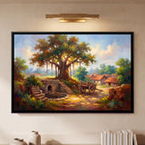 Banyan Tree and Village Well