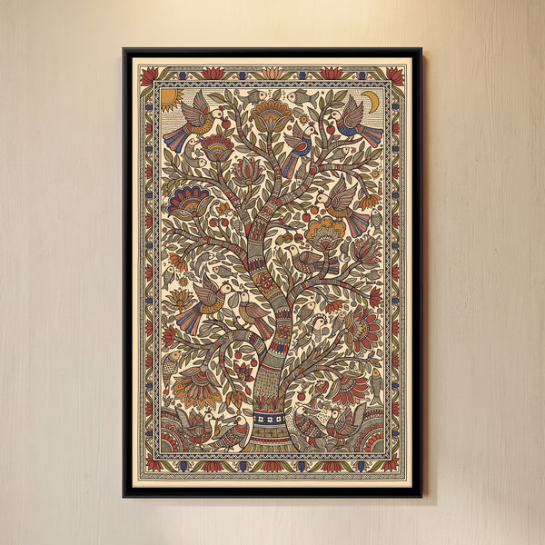 Tree of Life with Birds in Sand, 3:2
