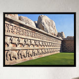 Carved Friezes of the Hazara Shri Ram Temple