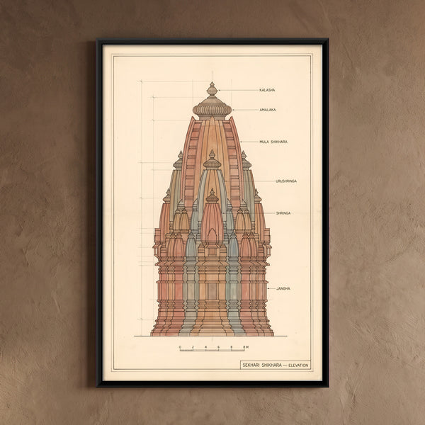 Sekhari Shikhara Elevation