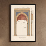 Arched Portal Elevation Drawing