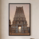 South Indian Temple Gopuram at Dawn