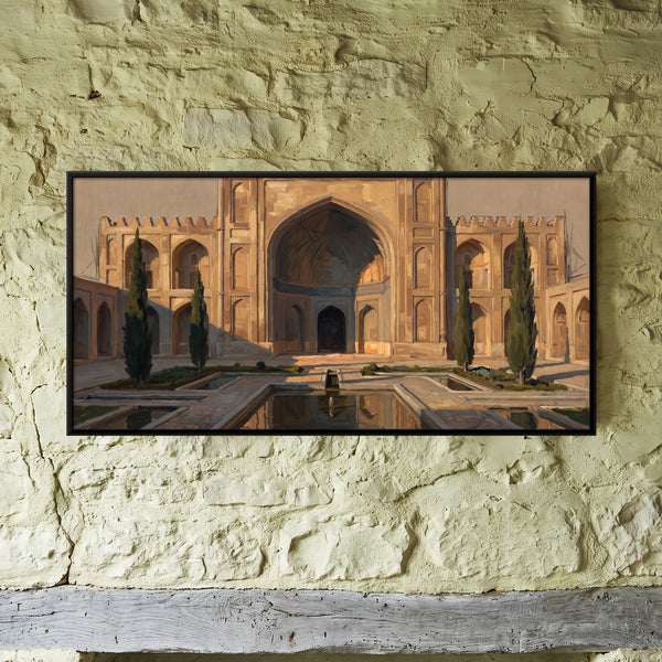 Mughal Gateway and Reflecting Pool
