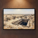Stepwell in Dry Scrubland