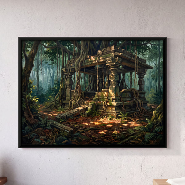 Forest Shrine in Banyan Roots