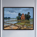 Terracotta Temple in the Paddy Fields