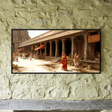 Market Day on a Temple Street