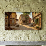 Old Town Lane with Shrine