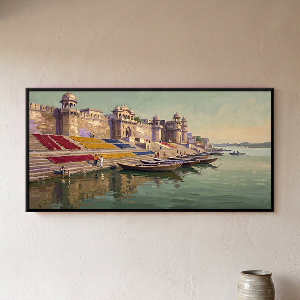 Riverfront Ghats at Maheshwar