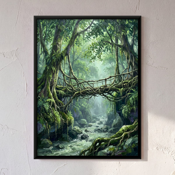 Living Root Bridge in Emerald