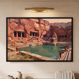 Rock-cut Shrines and Stepped Temple Tank