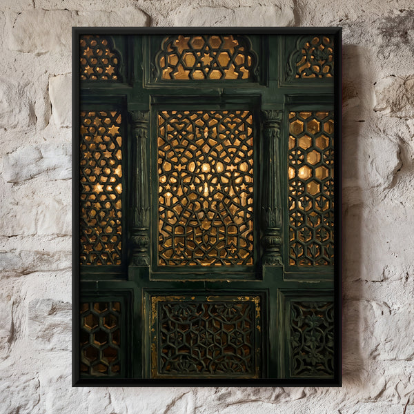 Backlit Jali Screen