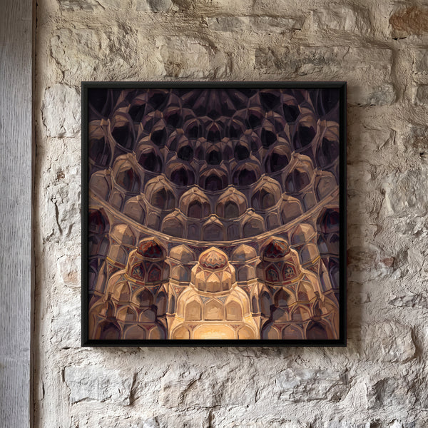 Honeycomb Vaulted Half-Dome