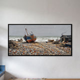 Fishing Boat on a Shingle Beach