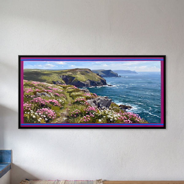 Wildflowers on a Clifftop