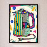 Electric Kettle with Cord and Plug