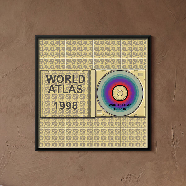 World Atlas 1998 CD-ROM in Jewel Case
