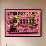 Step-sequencer Drum Machine with Knobs and Display