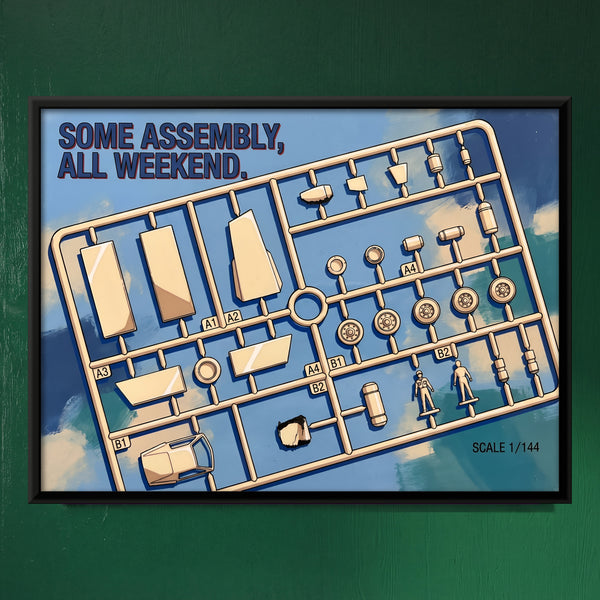 Plastic Model Kit Sprue