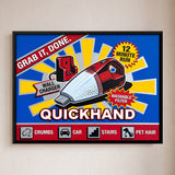 Retro Handheld Vacuum Box Art