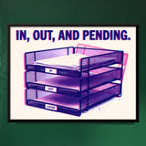 Three-Tier Letter Tray
